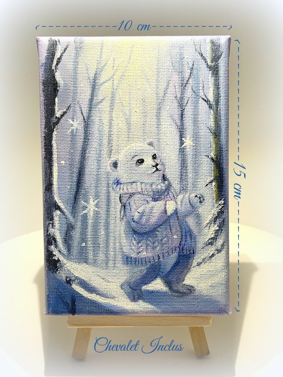 Petite toile 10 cm X 15 cm