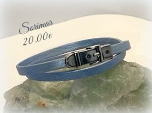 Bracelet cuir femme 18 cm