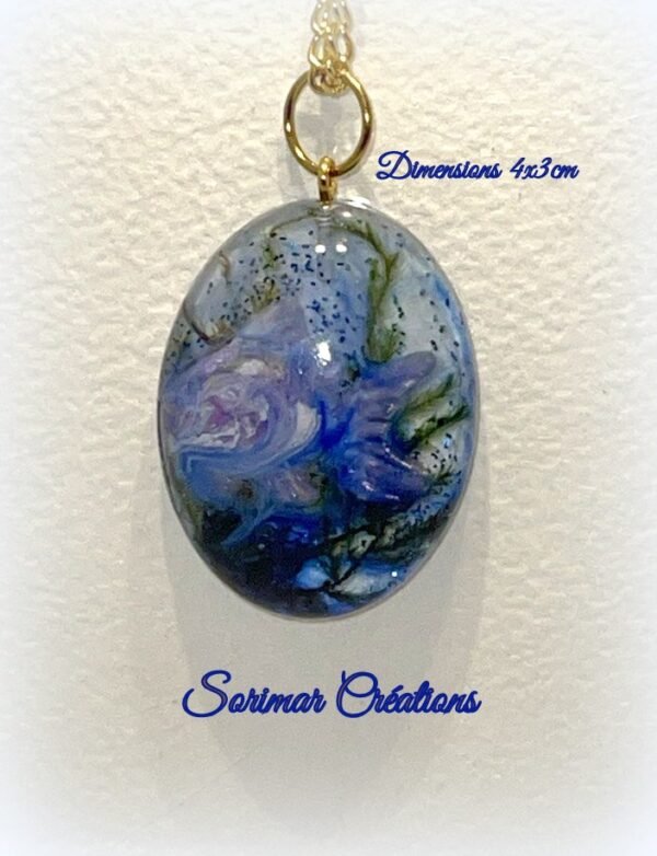 Pendentif résine