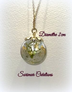 Pendentif résine