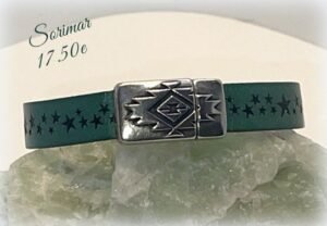 Bracelet cuir femme 18 cm