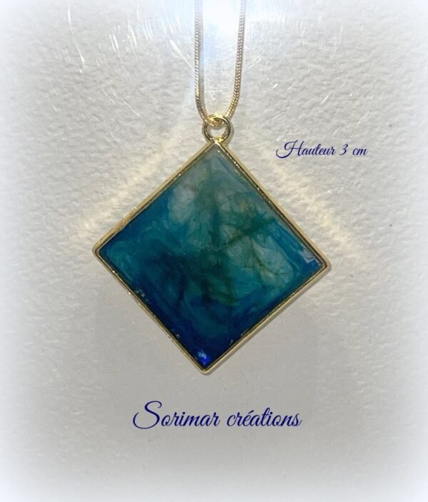 Pendentif résine