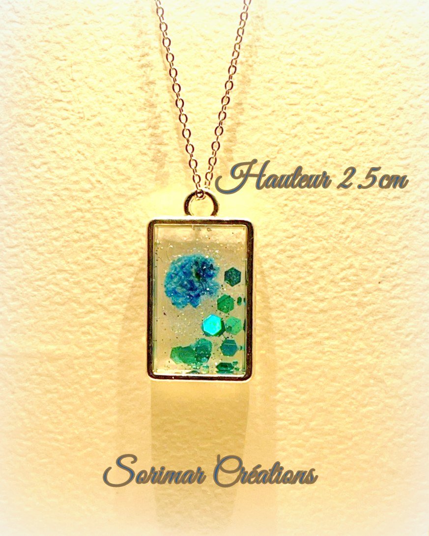 Pendentif résine