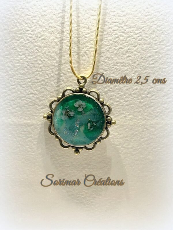 Pendentif résine