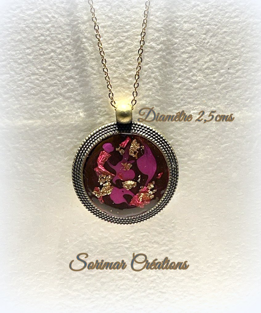 Pendentif résine