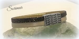 Bracelet cuir homme ou femme 18 cm