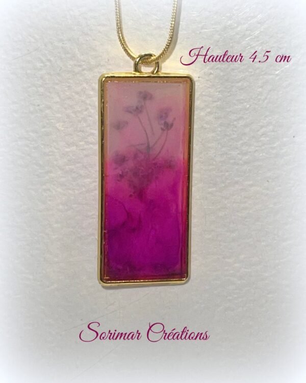 Pendentif résine