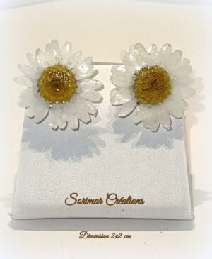 Boucles d'oreilles fleurs