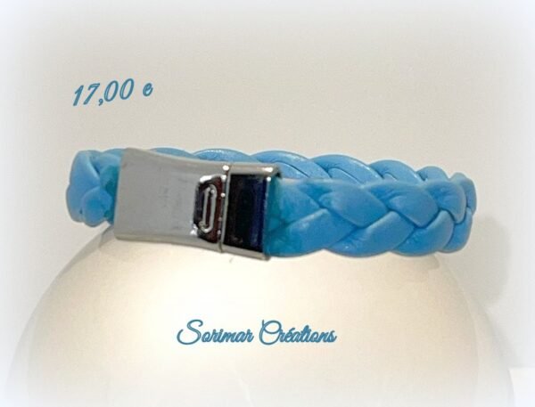 Bracelet cuir femme 17 cm